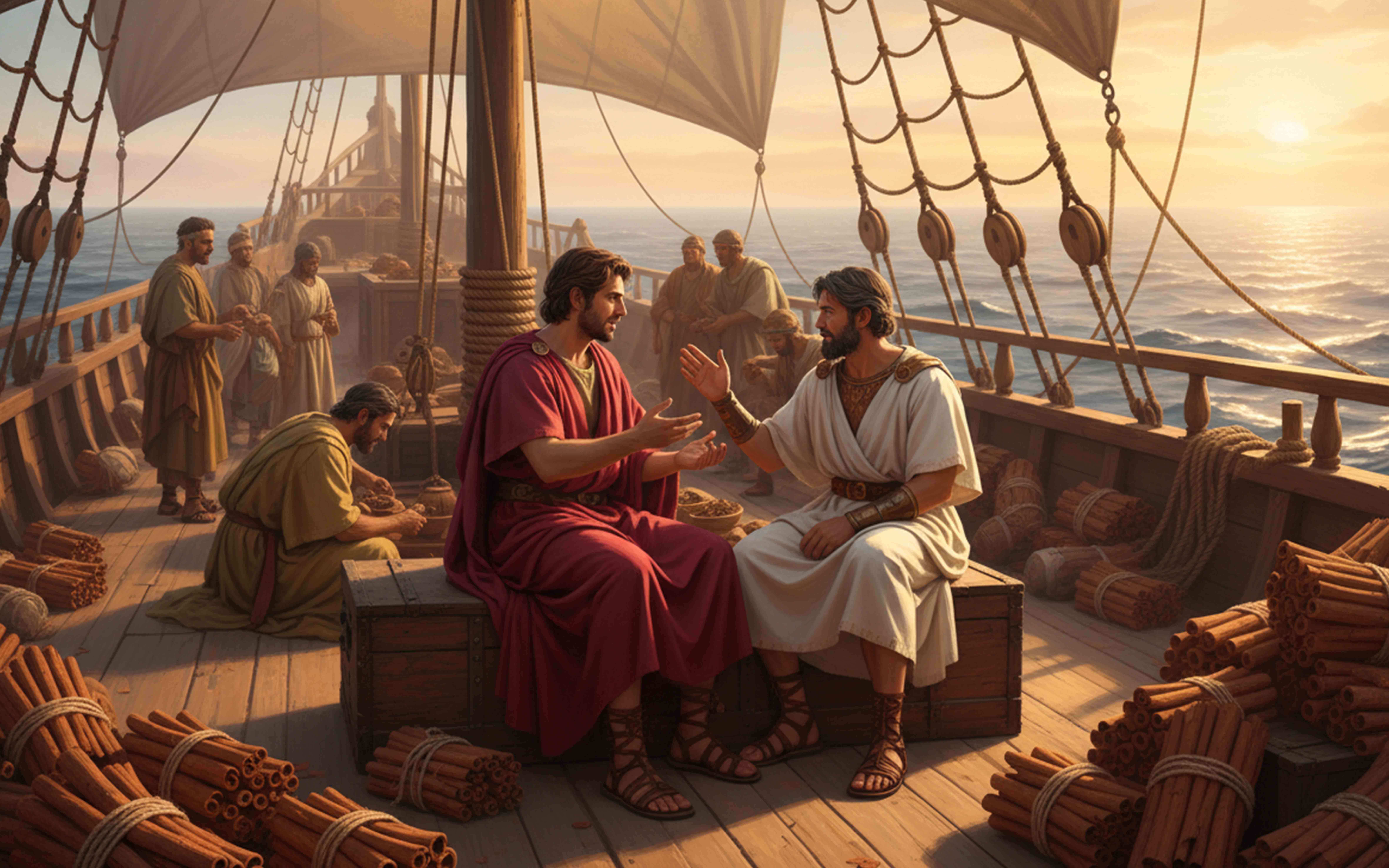 Ancient Trade Begins